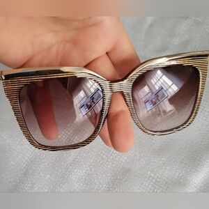 New MCM sunglasses red lurex  new